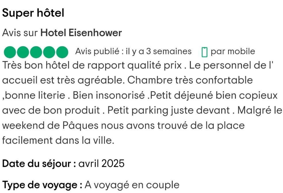 Hotel Eisenhower  Port-en-Bessin-Huppain Buitenkant foto